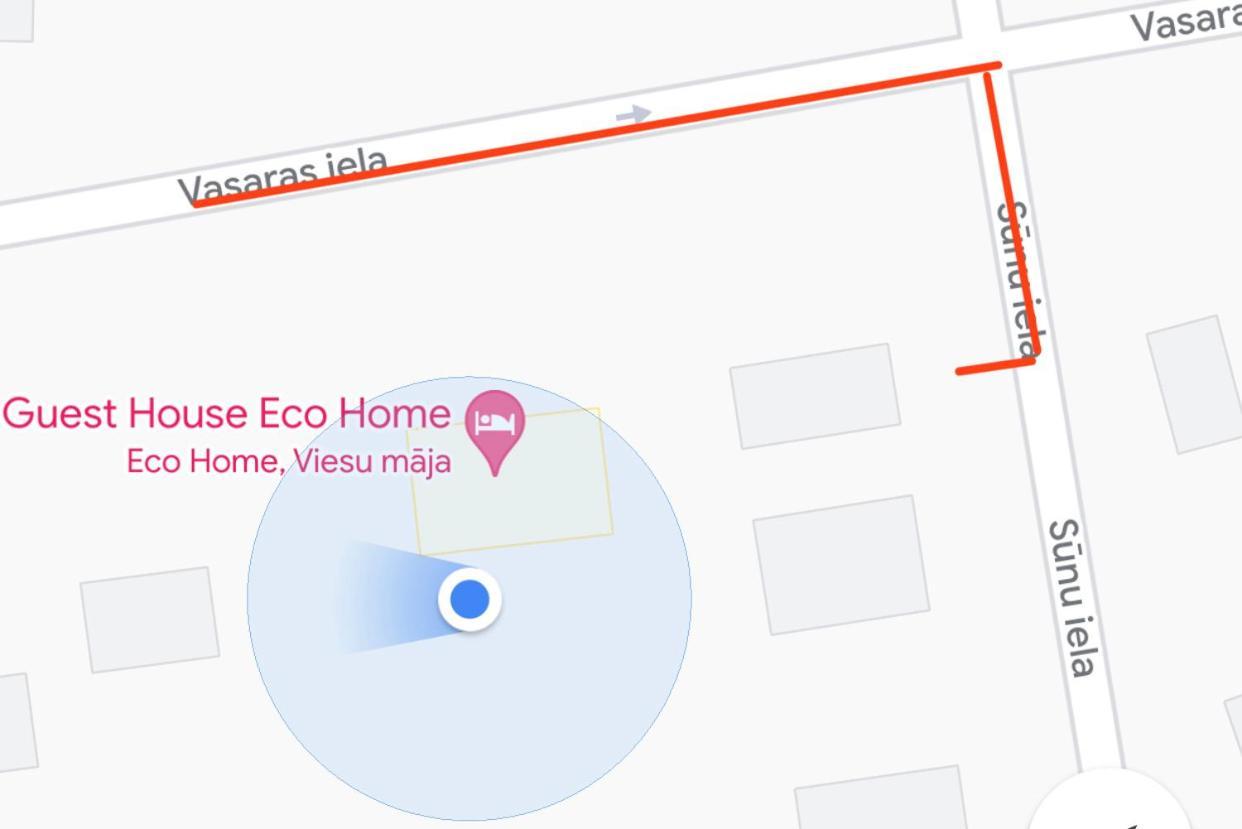 Jūrkalne Guest House Eco Home מראה חיצוני תמונה